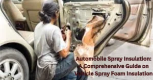 Automotive Spray Insulation